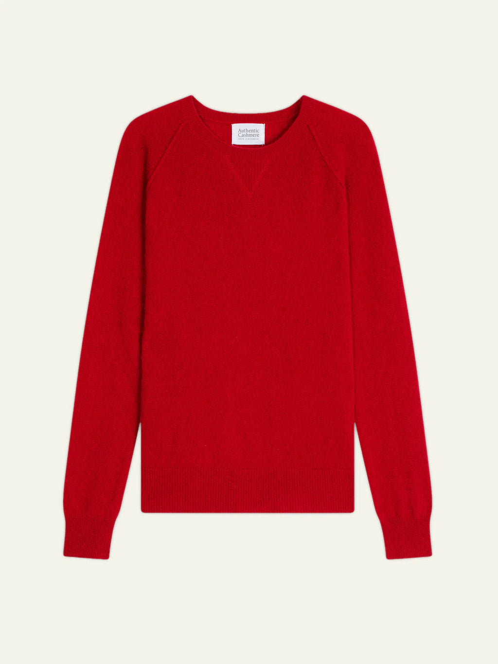 ETRET Sweater Crew Neck Red