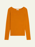CRIOU Pull Col Bateau Ocre