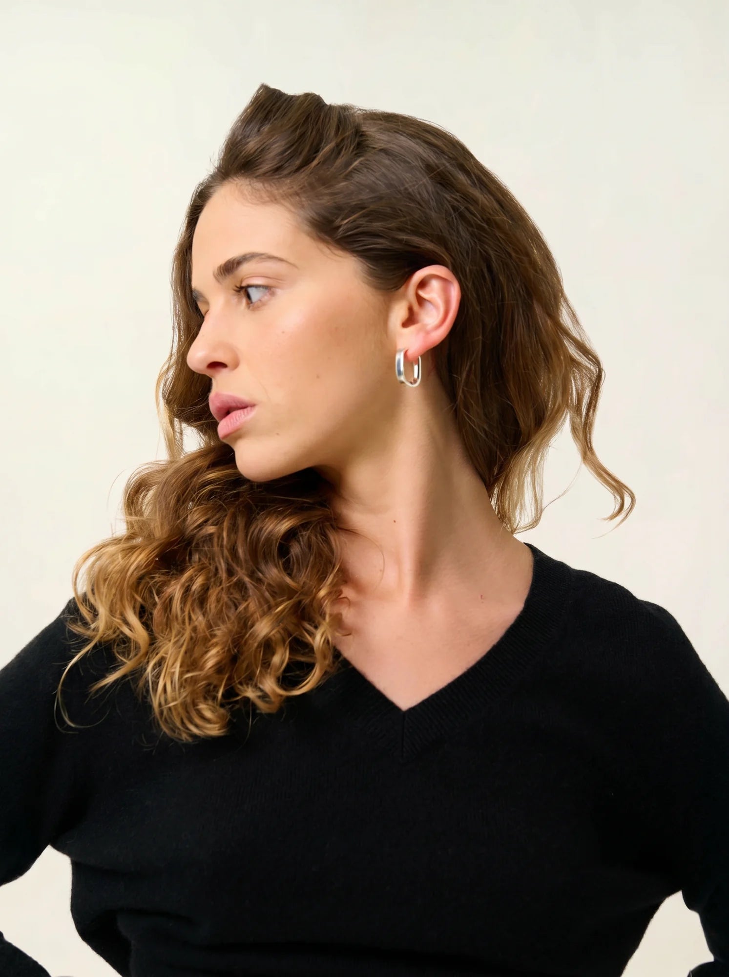 GARDORIA pull col V noir