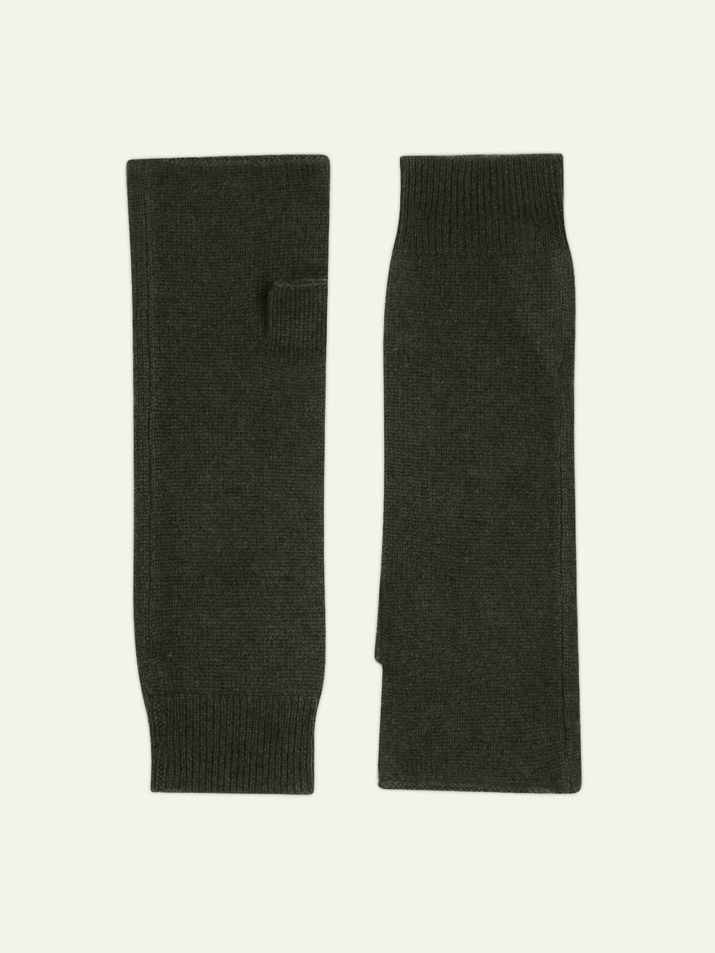 SERRE fingerless gloves khaki