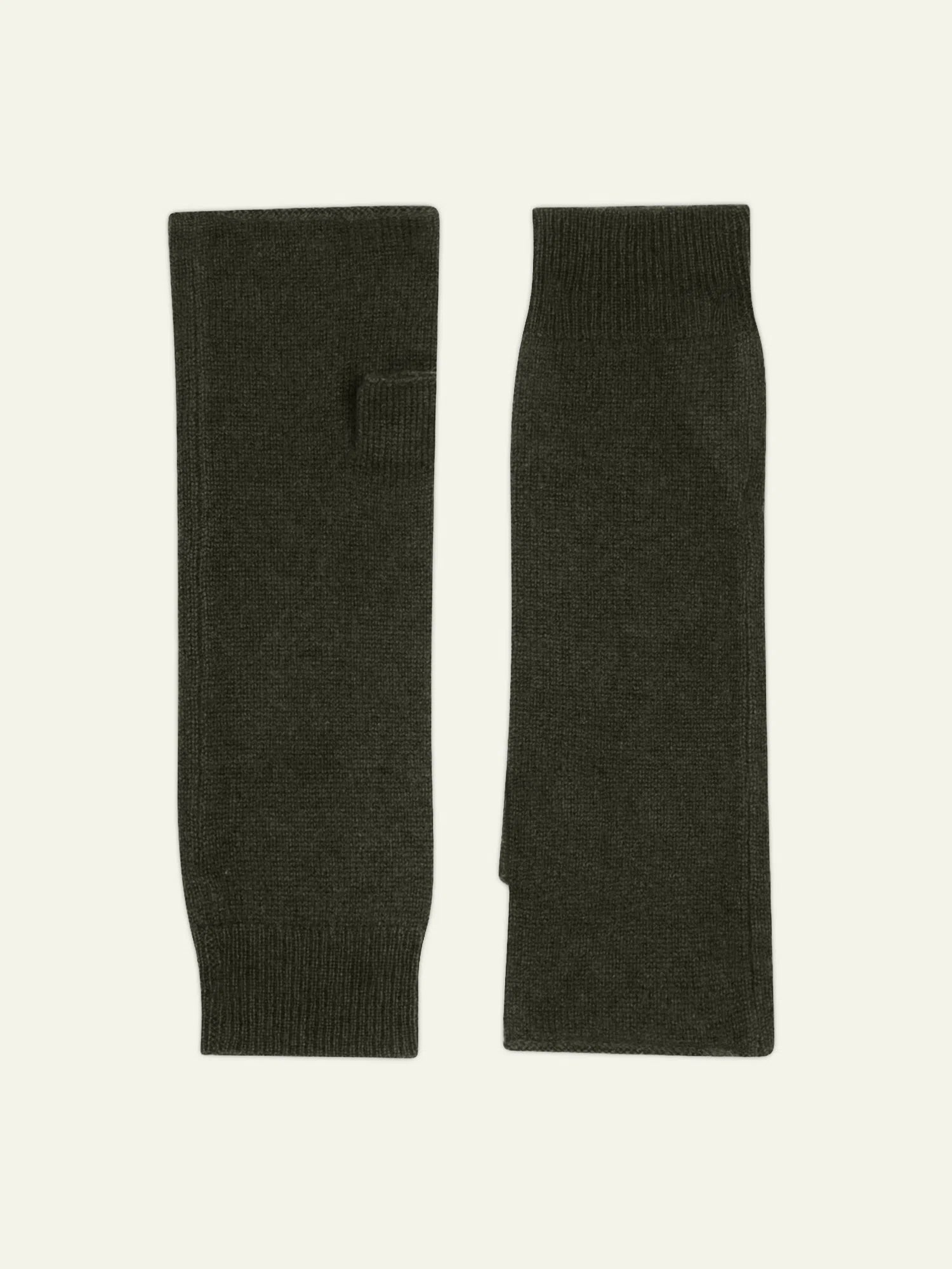 SERRE fingerless gloves khaki