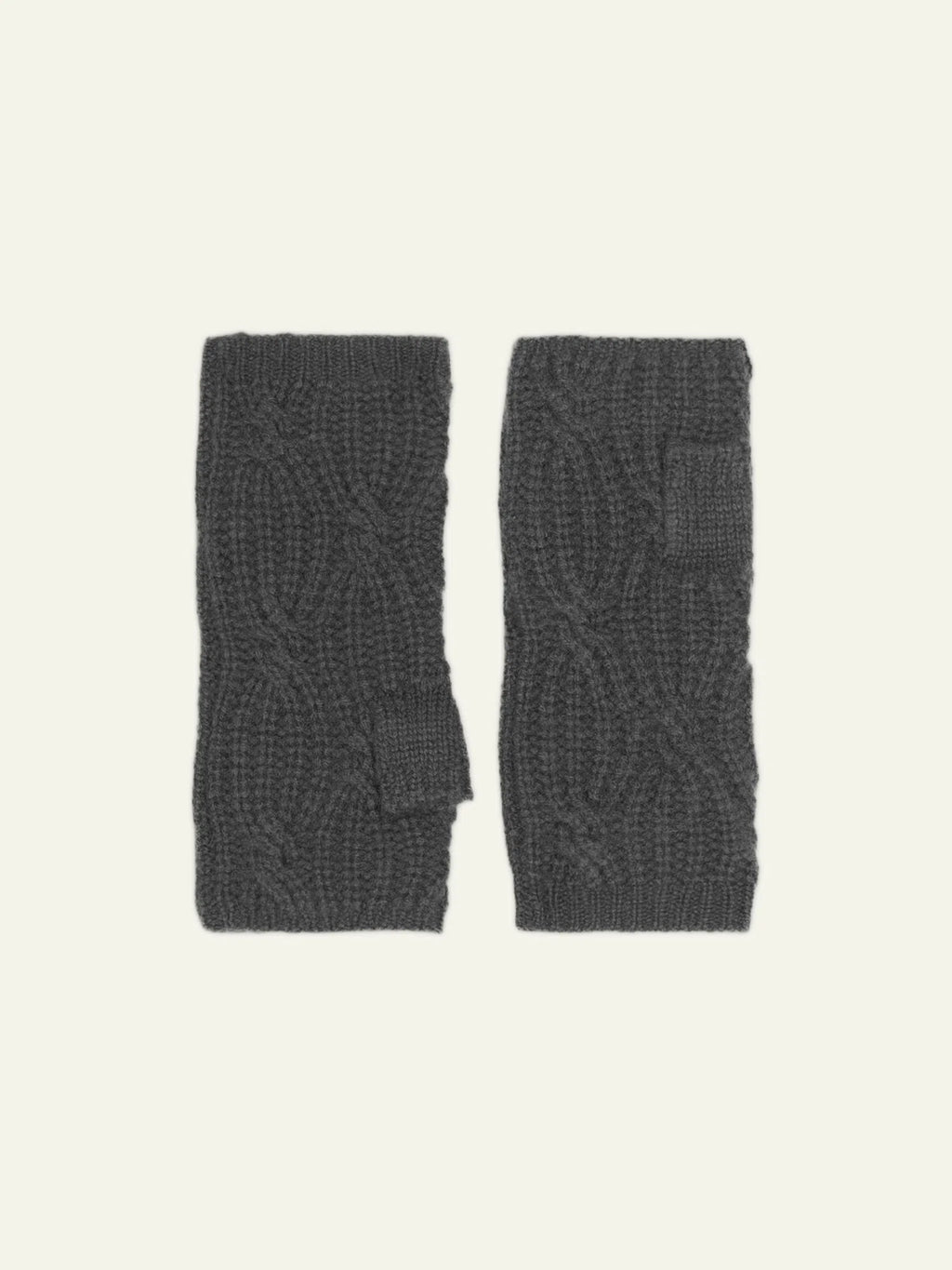 IRIS mitaines 6 fils anthracite chiné