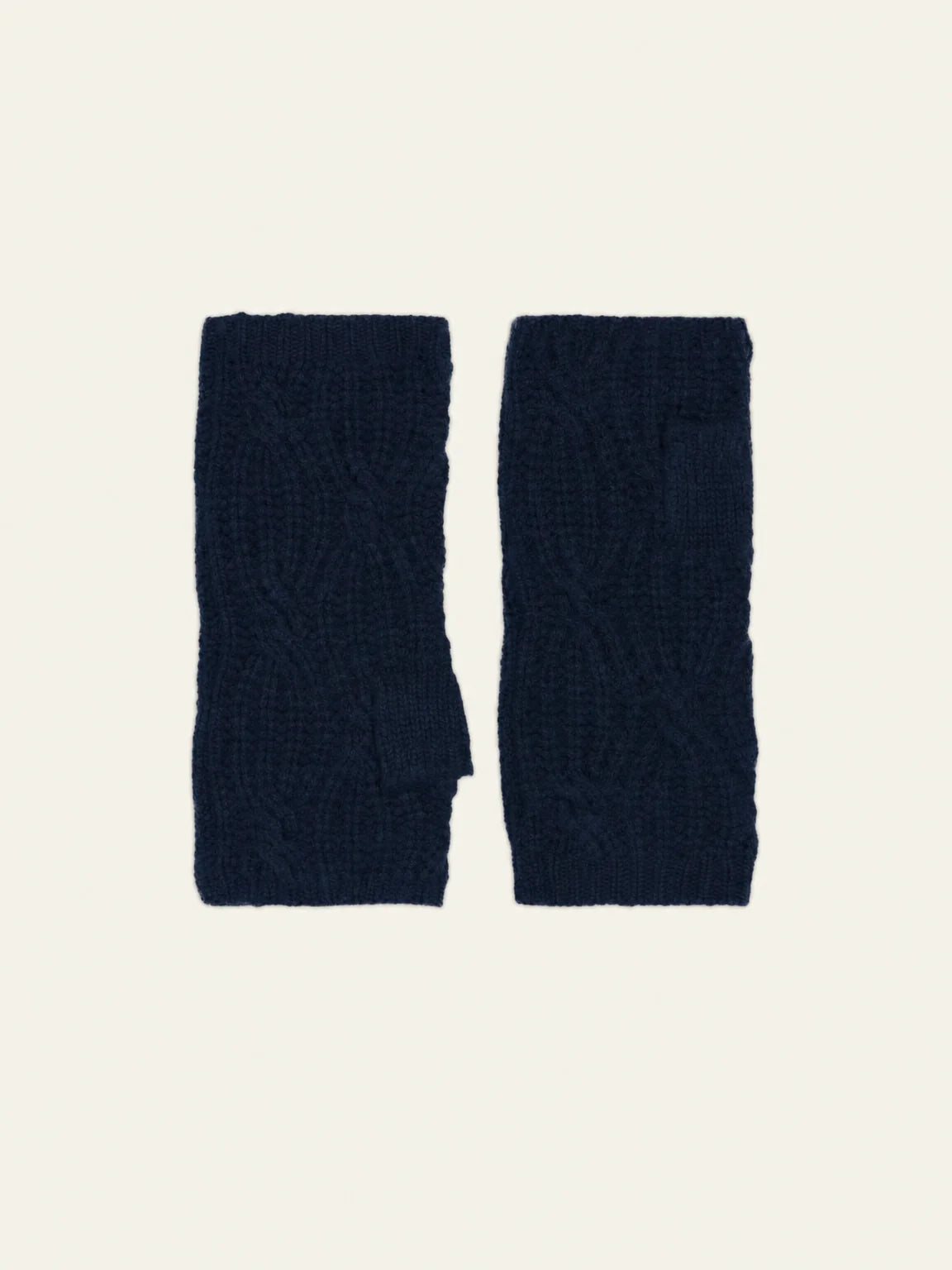 IRIS mitaines 6 fils bleu marine