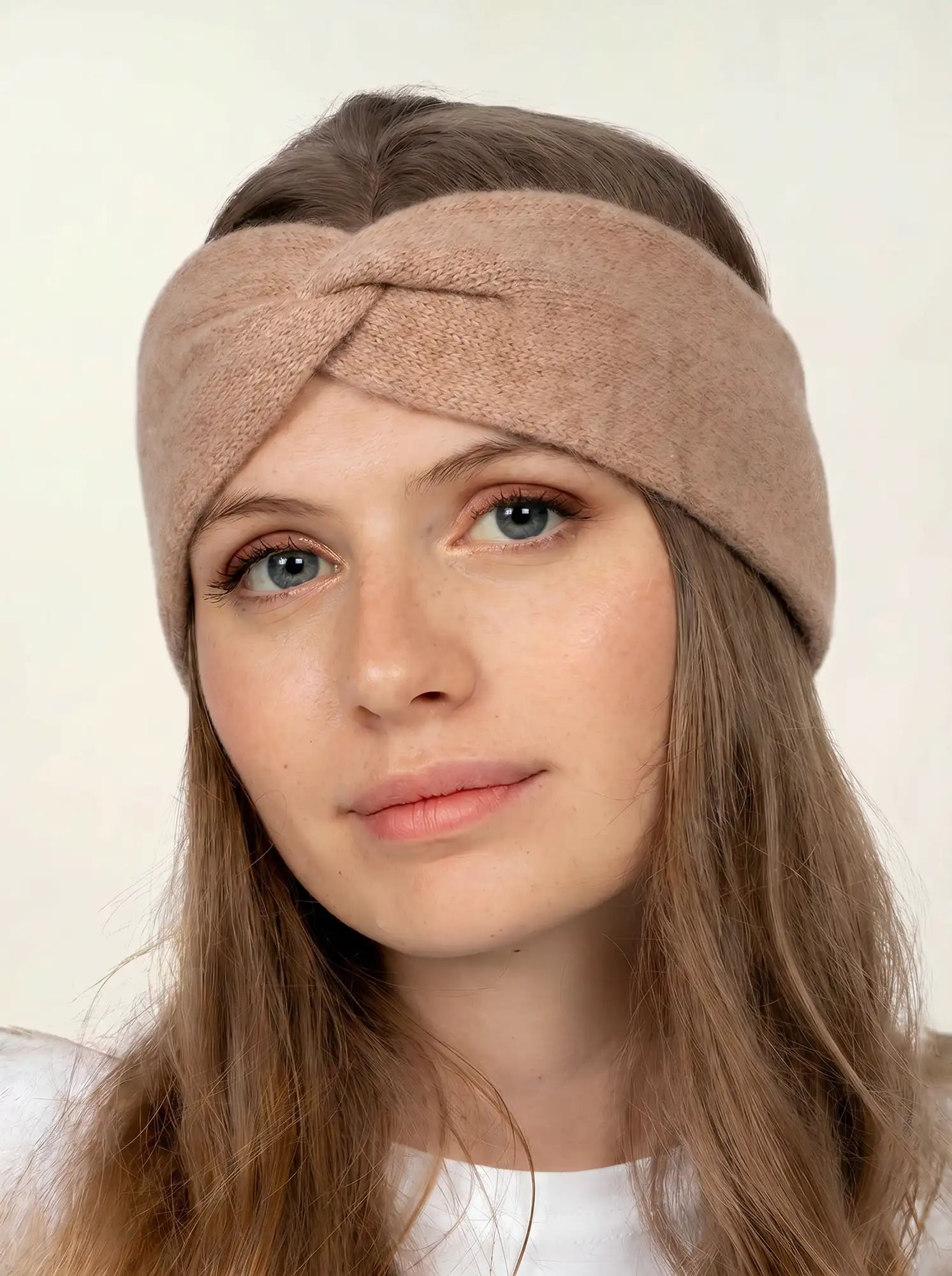 PAT bandeau 4 fils camel chiné