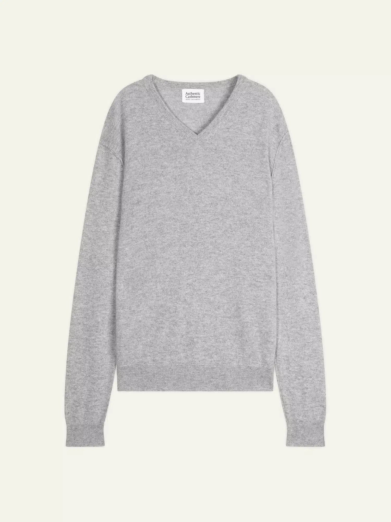 TIMEO pull col V nuage chiné