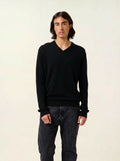 TIMEO pull col V noir