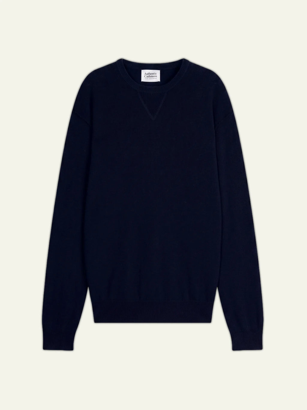 NOLAN pull col rond bleu marine