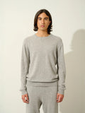 NOLAN pull col rond nuage chiné