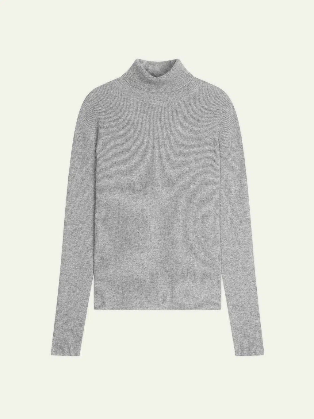 SUZIE pull col roulé nuage chiné