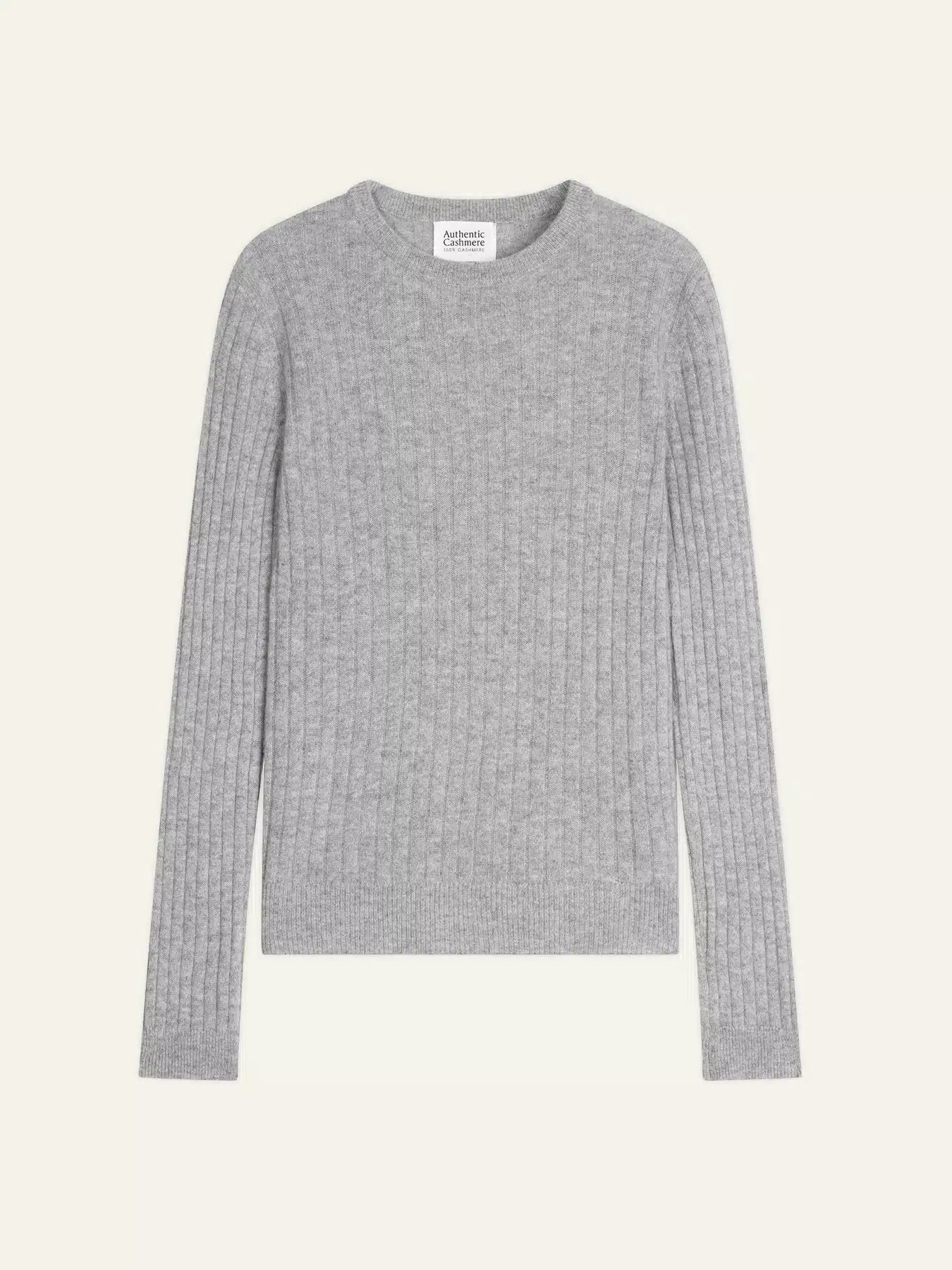 BELLA pull col rond nuage chiné
