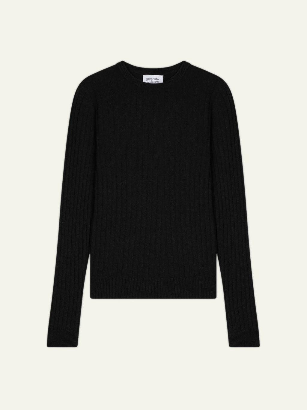 BELLA pull col rond noir