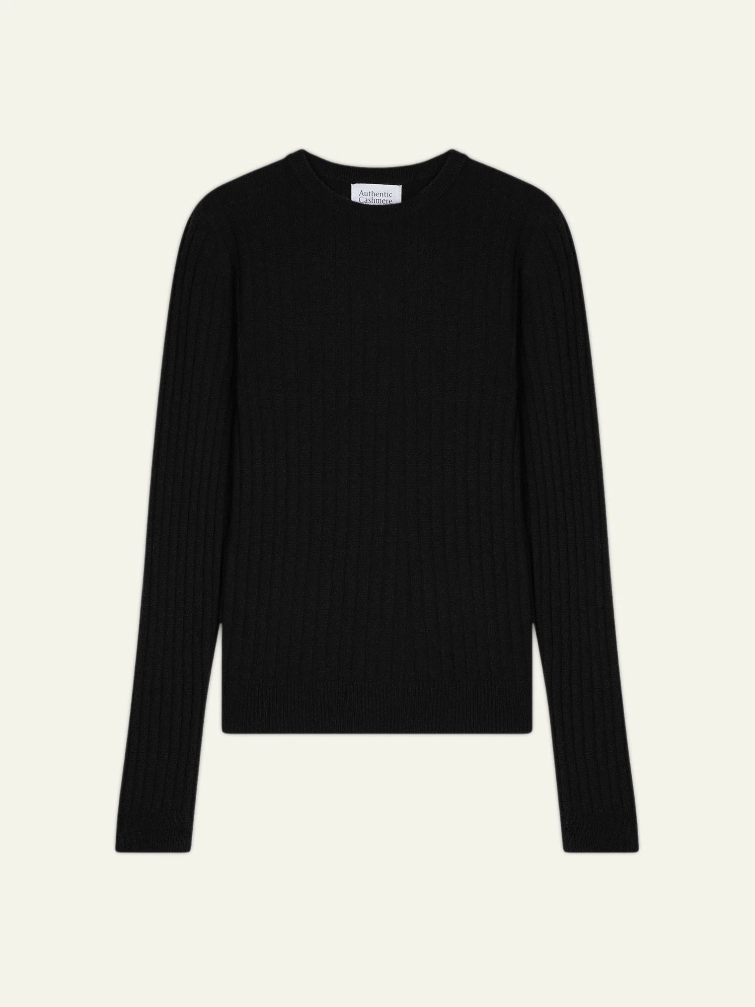 BELLA pull col rond noir