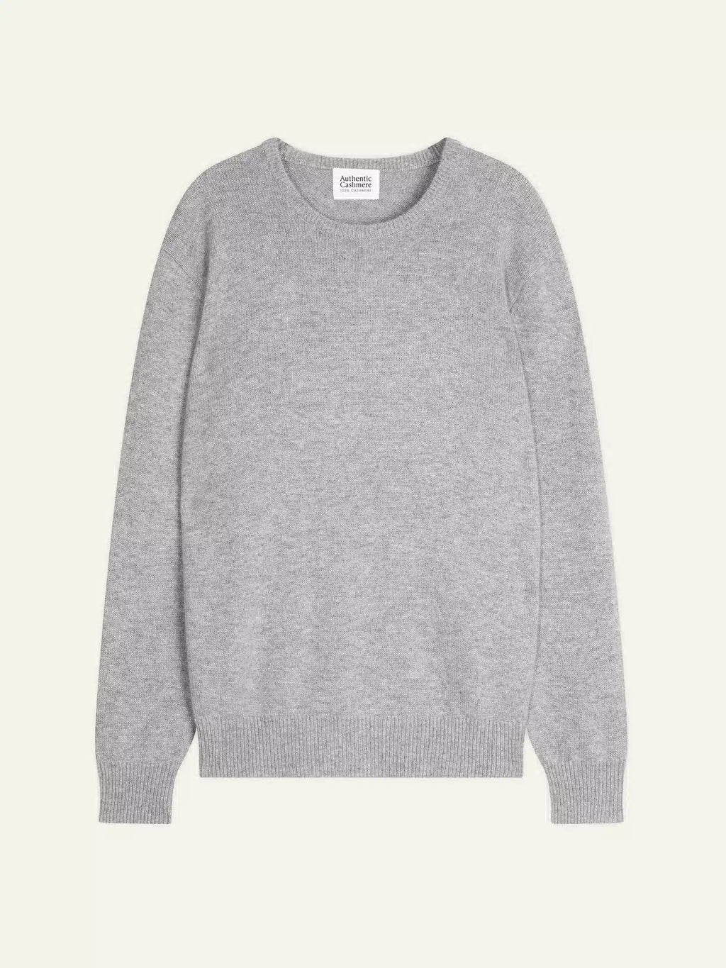 VICTO pull col rond 4 fils nuage chiné