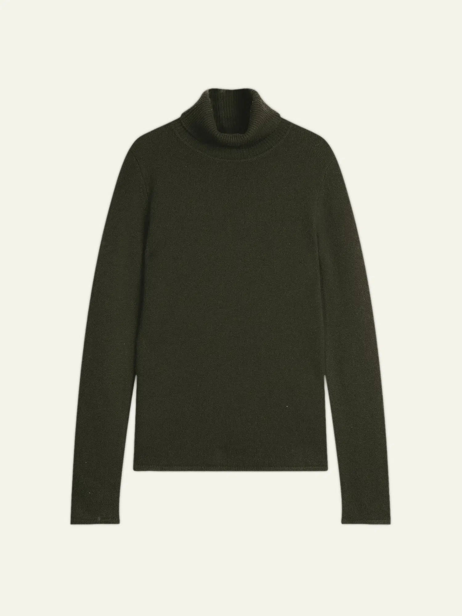 TED pull col roulé 4 fils kaki