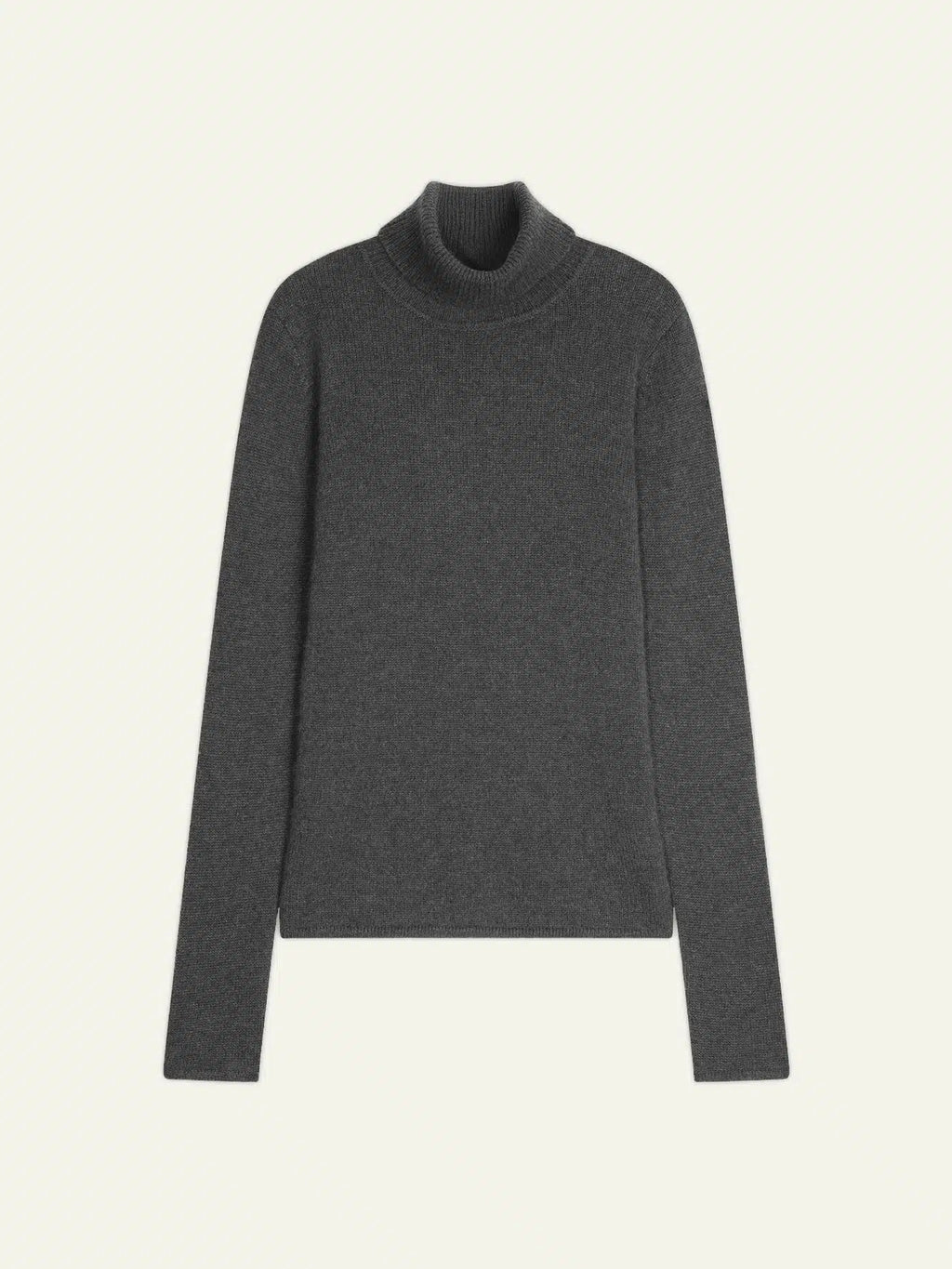 TED pull col roulé 4 fils anthracite chiné