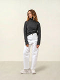 TED pull col roulé 4 fils anthracite chiné
