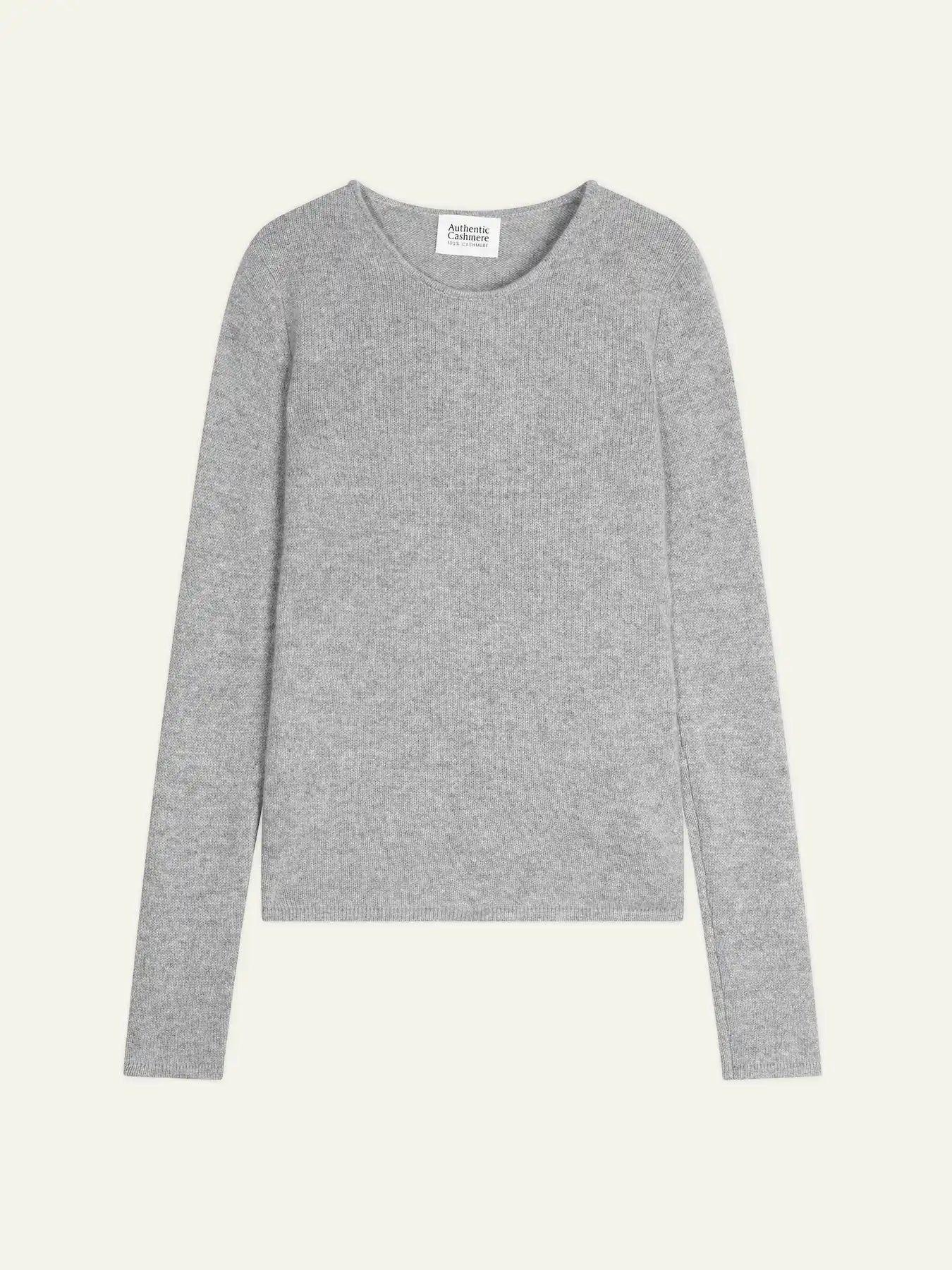 IVY pull col rond 4 fils nuage chiné
