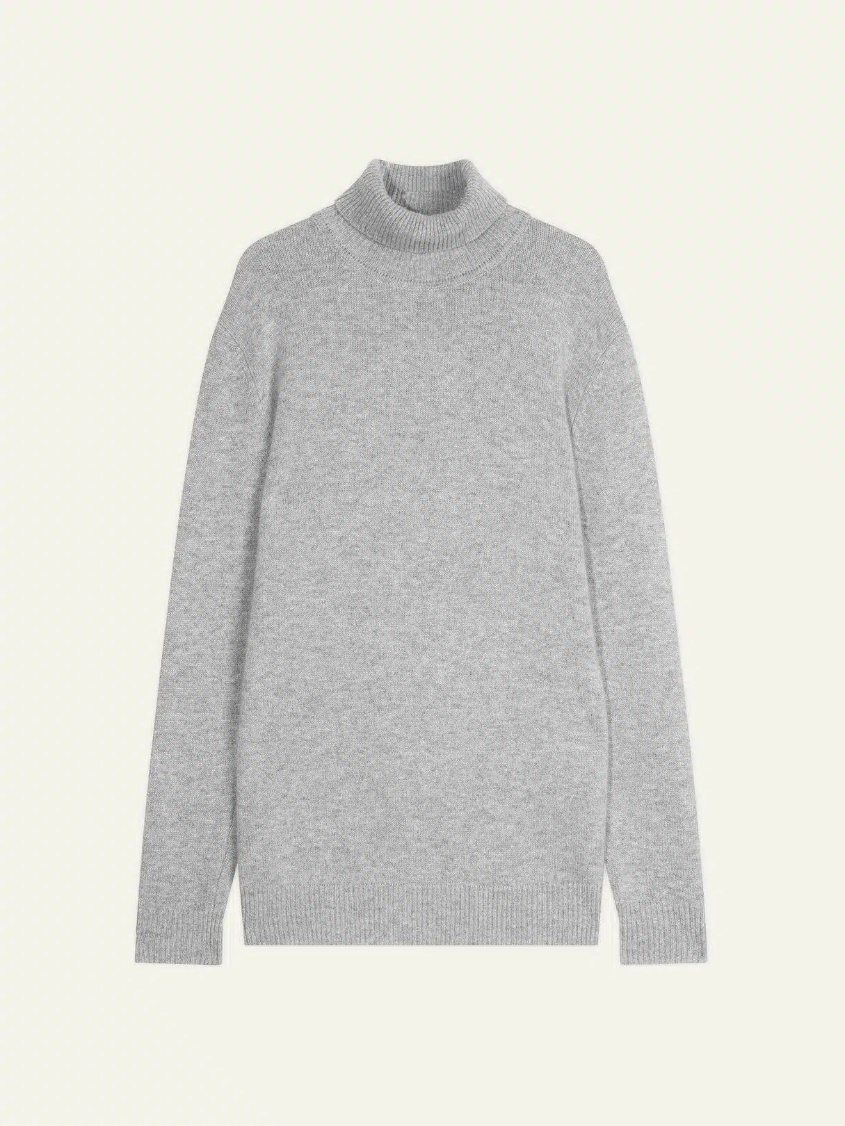 MARTIN pull col roulé 4 fils nuage chiné