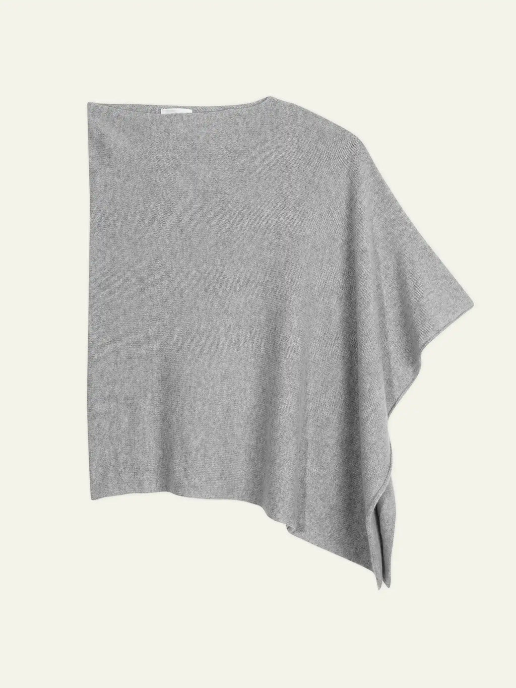 MERYL poncho 4 fils nuage chiné