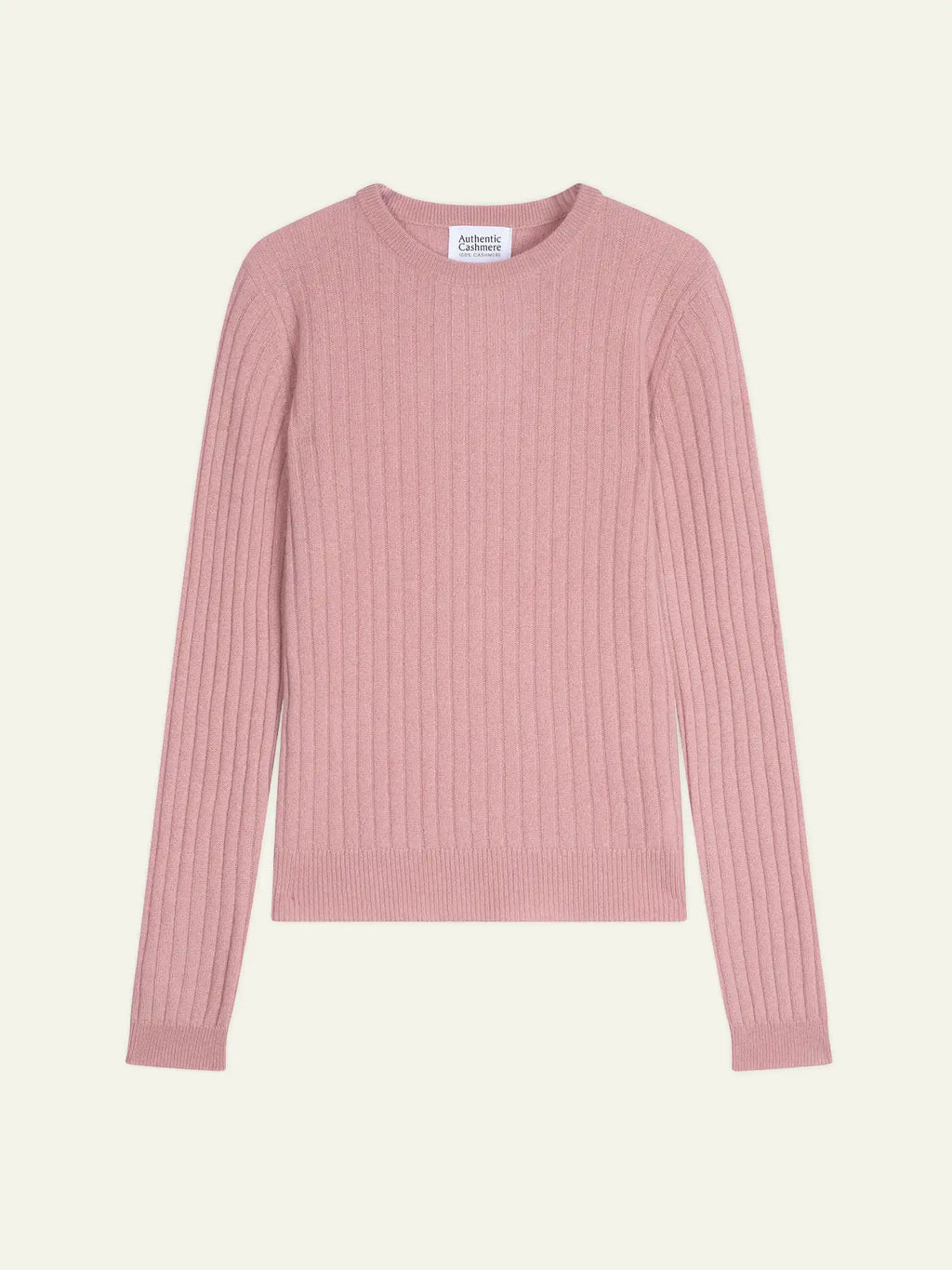 BELLA pull col rond bois de rose