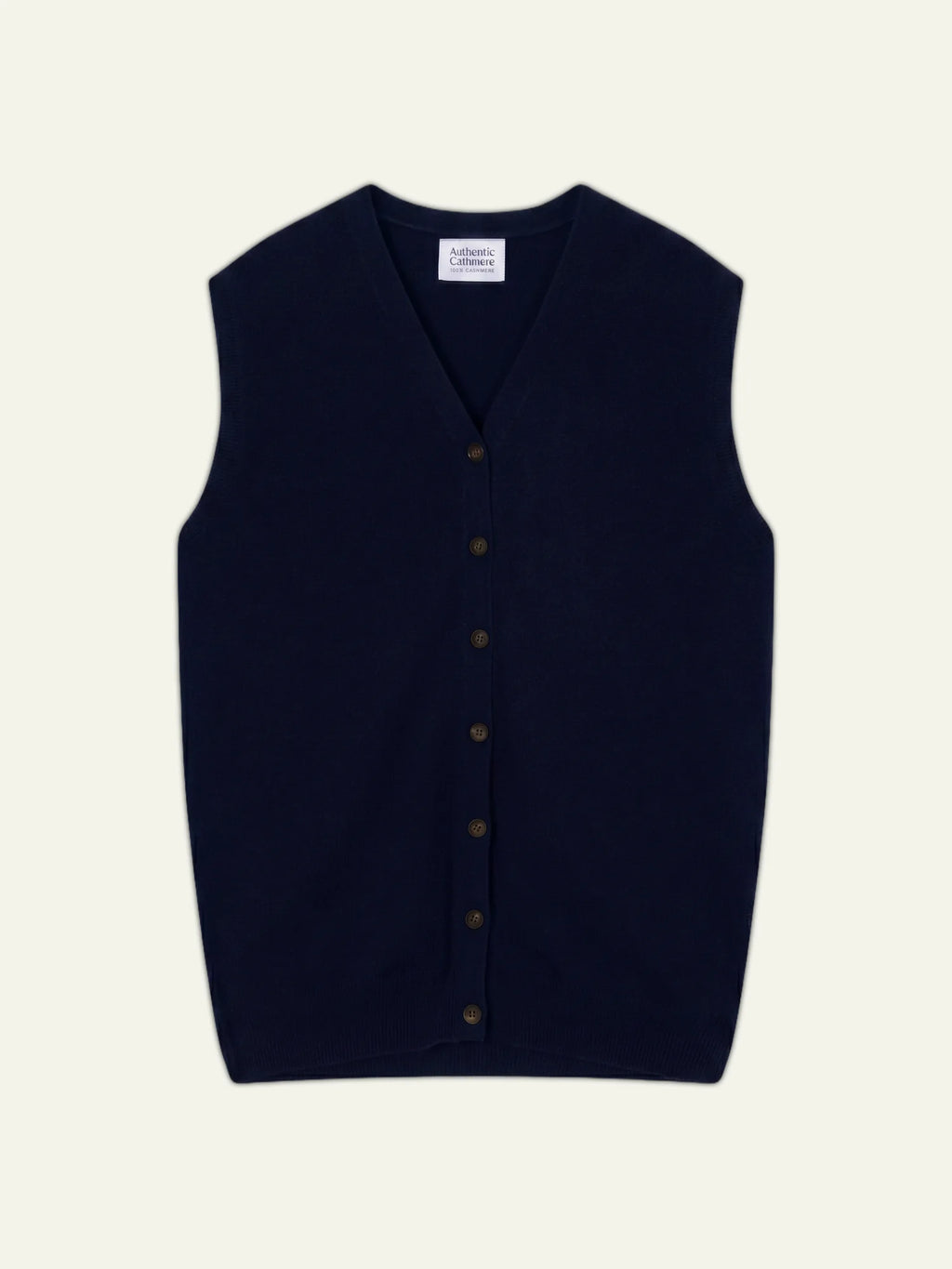HUGO cardigan v-neck sleeveless navy
