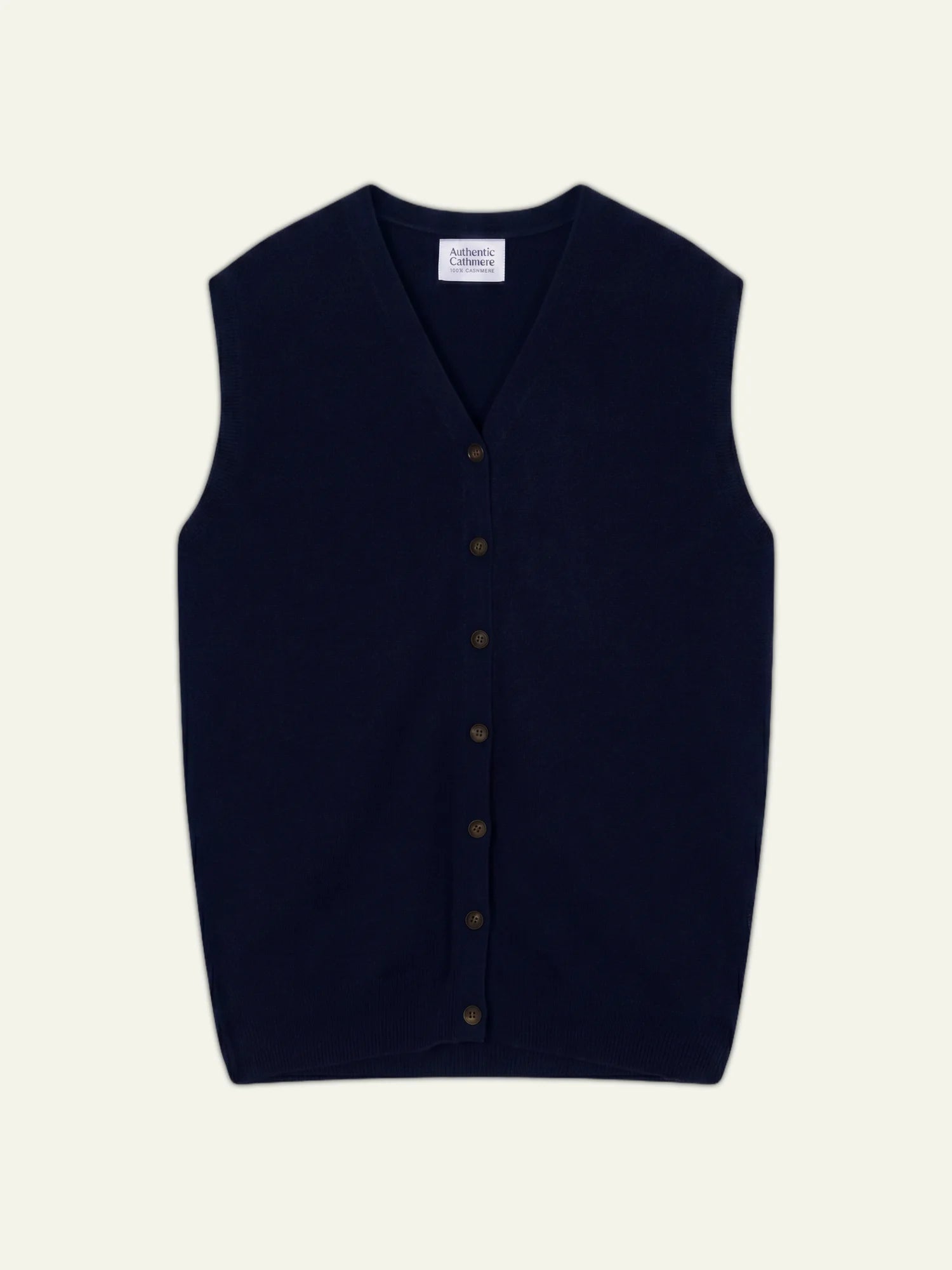 HUGO cardigan v-neck sleeveless navy