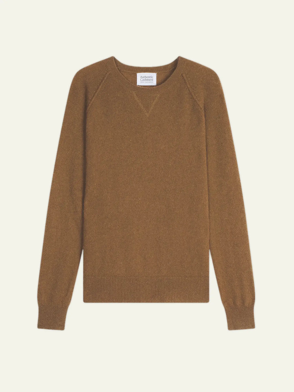 ETRET pull col rond noisette