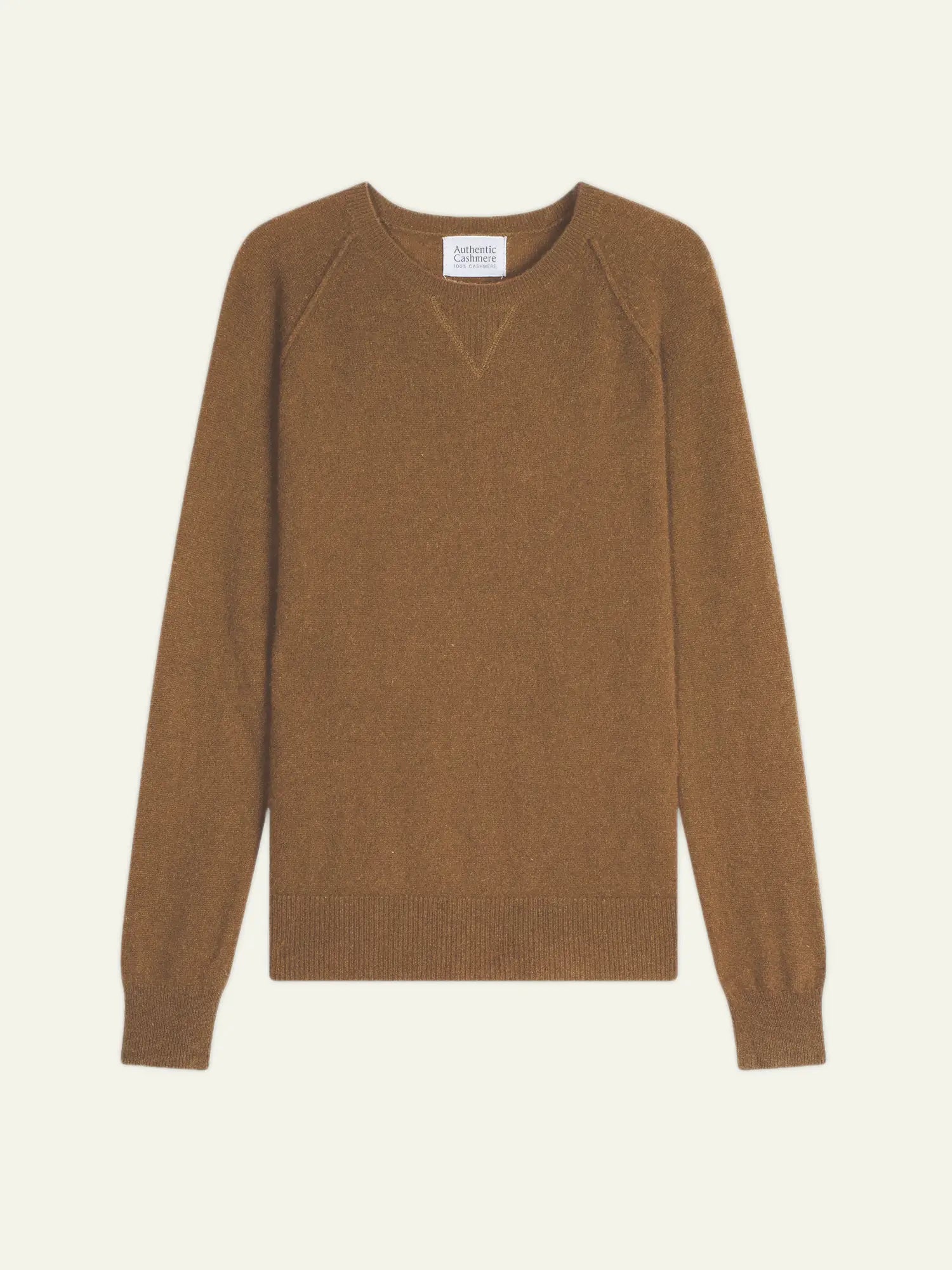 ETRET pull col rond noisette