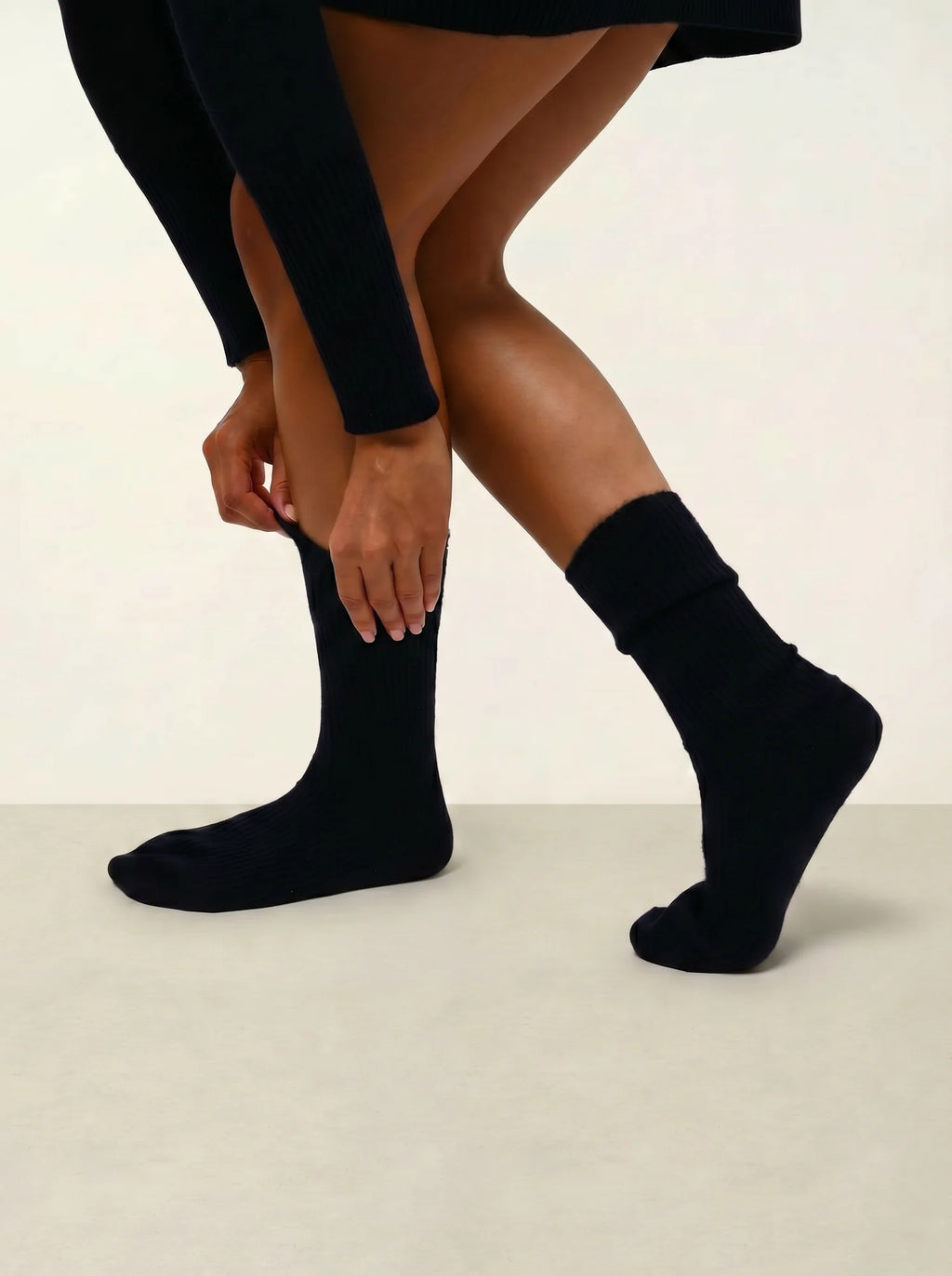 CHEWILA Socken 4-fädig Marineblau