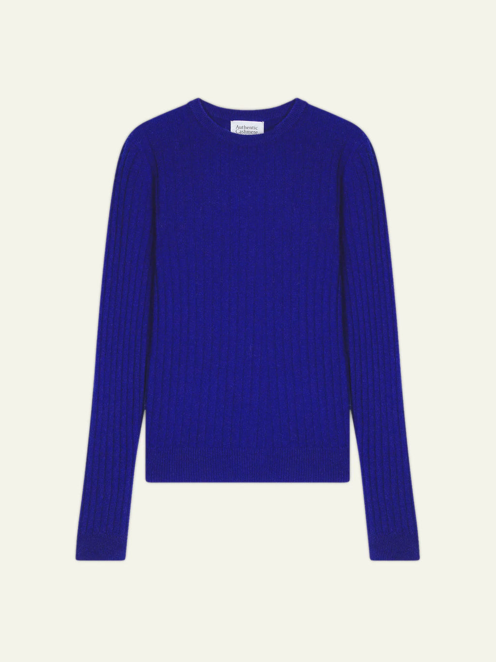 BELLA pull col rond indigo