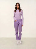 BELLA Sweater Crew Neck Heather Mauve