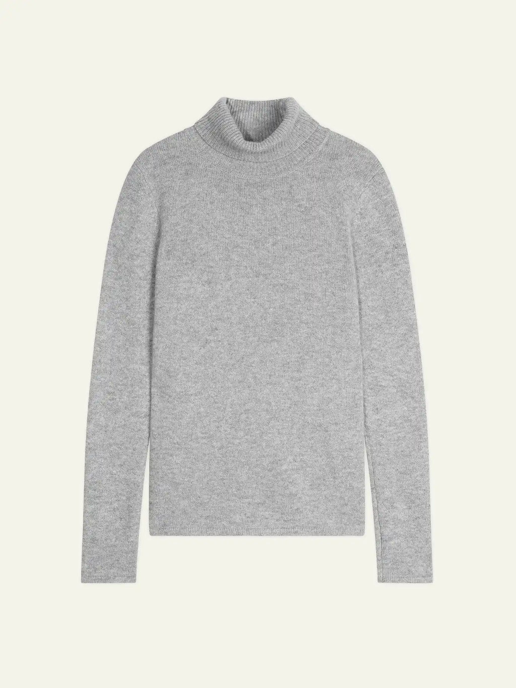 TED pull col roulé 4 fils nuage chiné