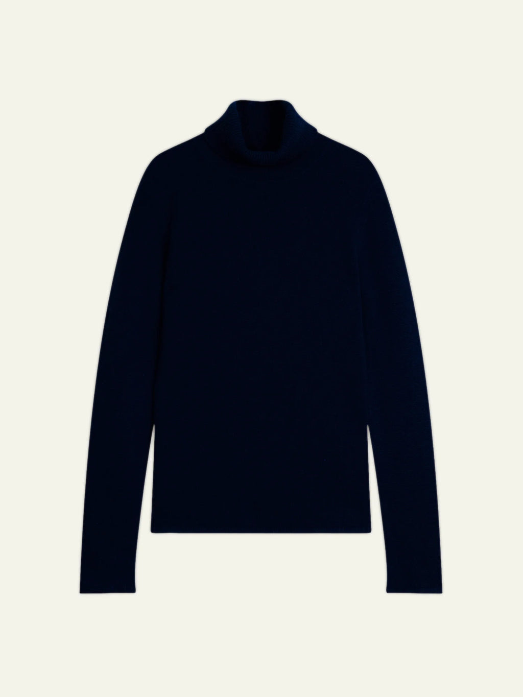 TED pull col roulé 4 fils bleu marine