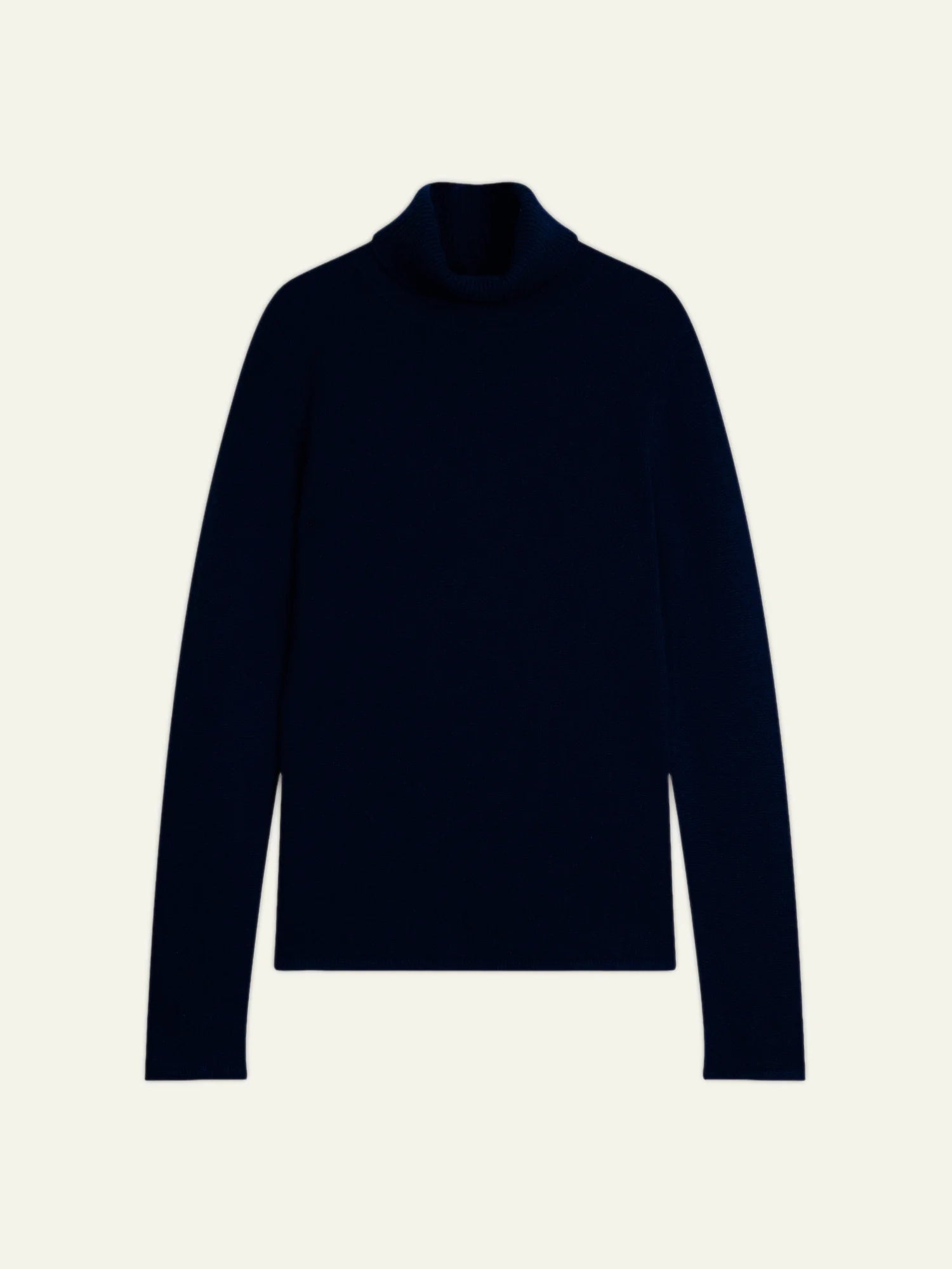 TED pull col roulé 4 fils bleu marine