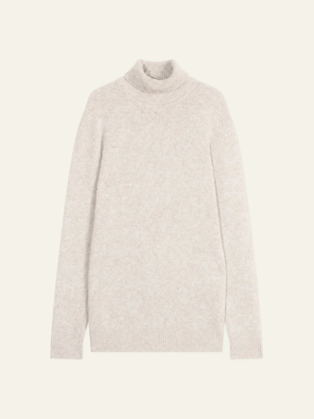 MARTIN pull col roulé 4 fils neige