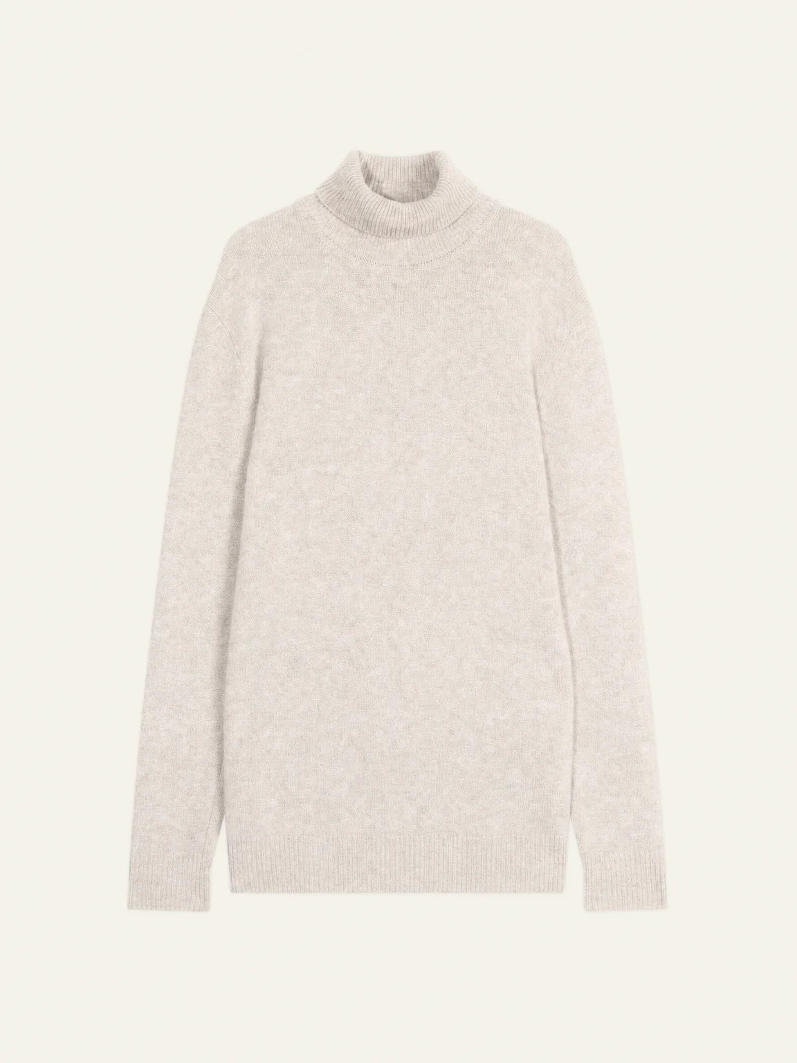 MARTIN pull col roulé 4 fils neige