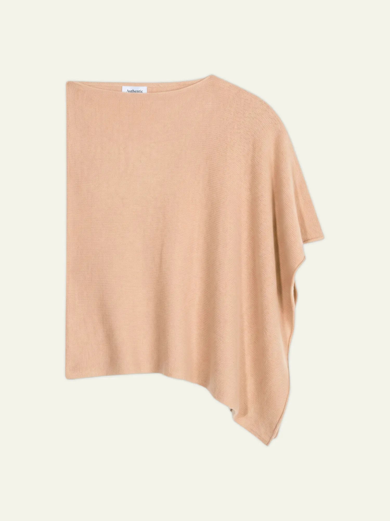 MERYL poncho 4 fils sable