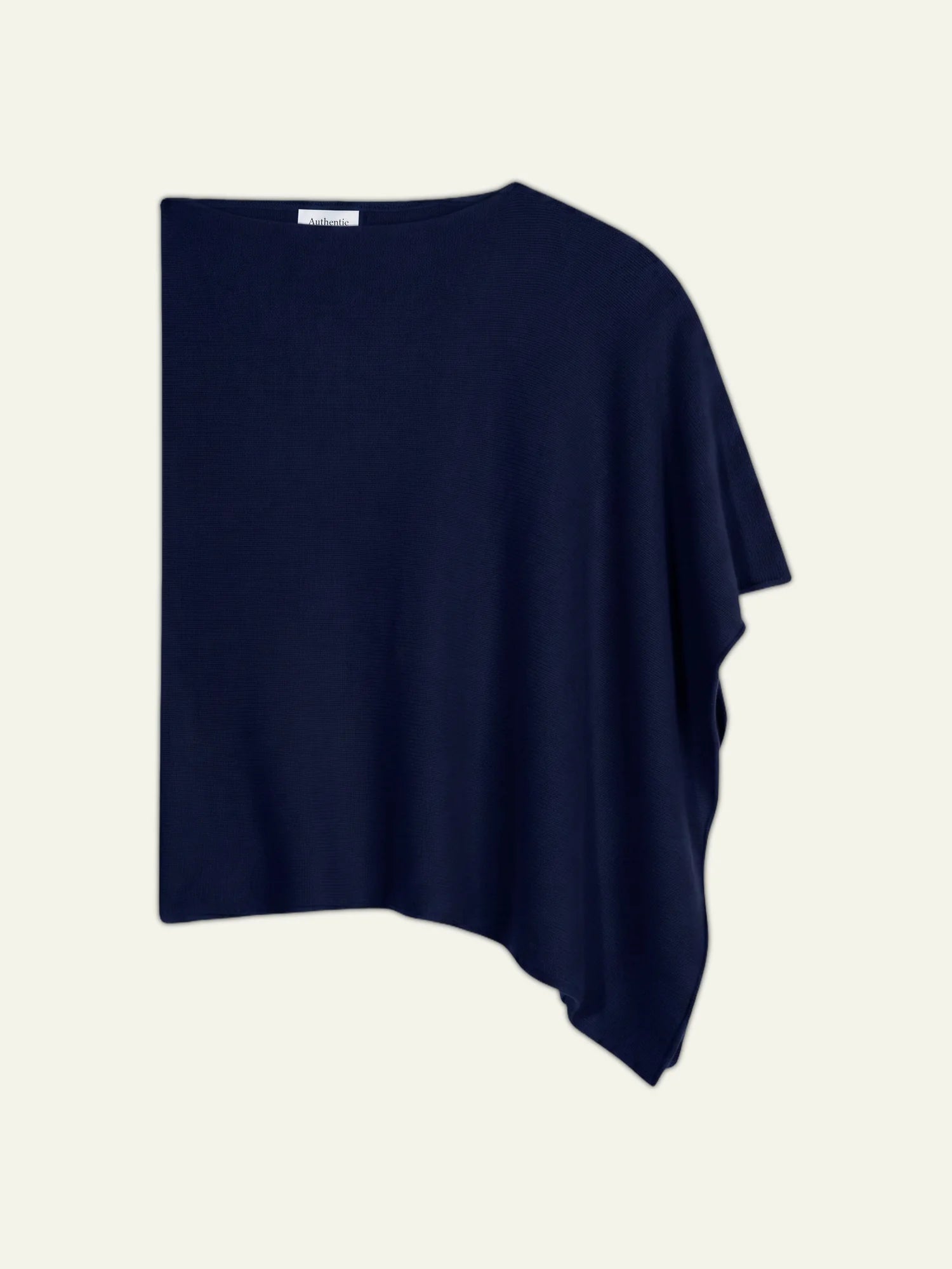 MERYL poncho 4 fils bleu marine