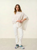 MERYL poncho 4 fils ivoire