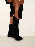 CHEWILA chaussettes 4 fils noir