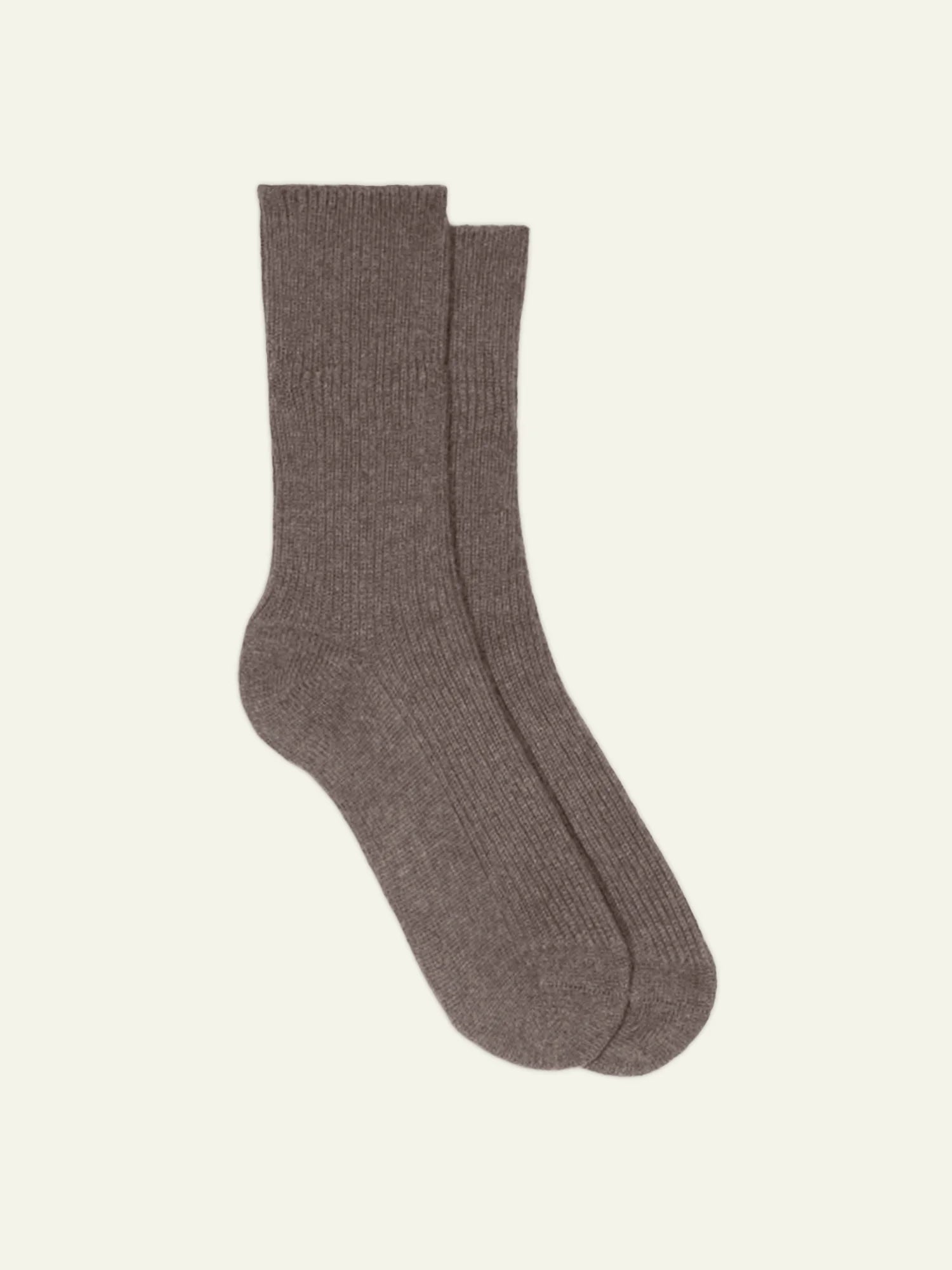 CHEWILA socken 4-fädig taupe meliert