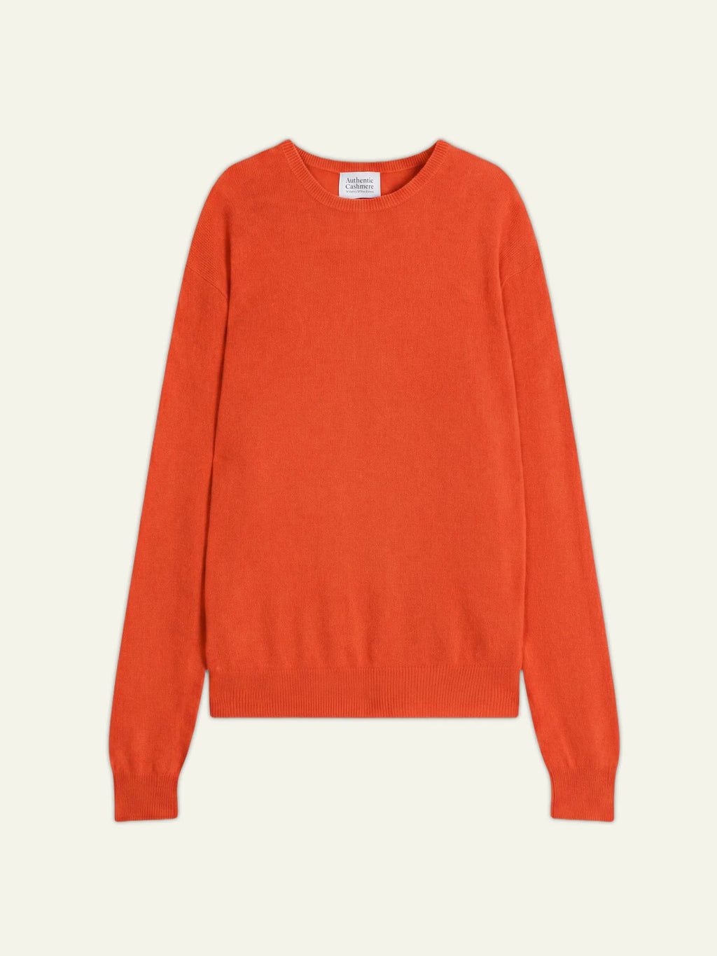 AIGLIÈRE pull col rond orange