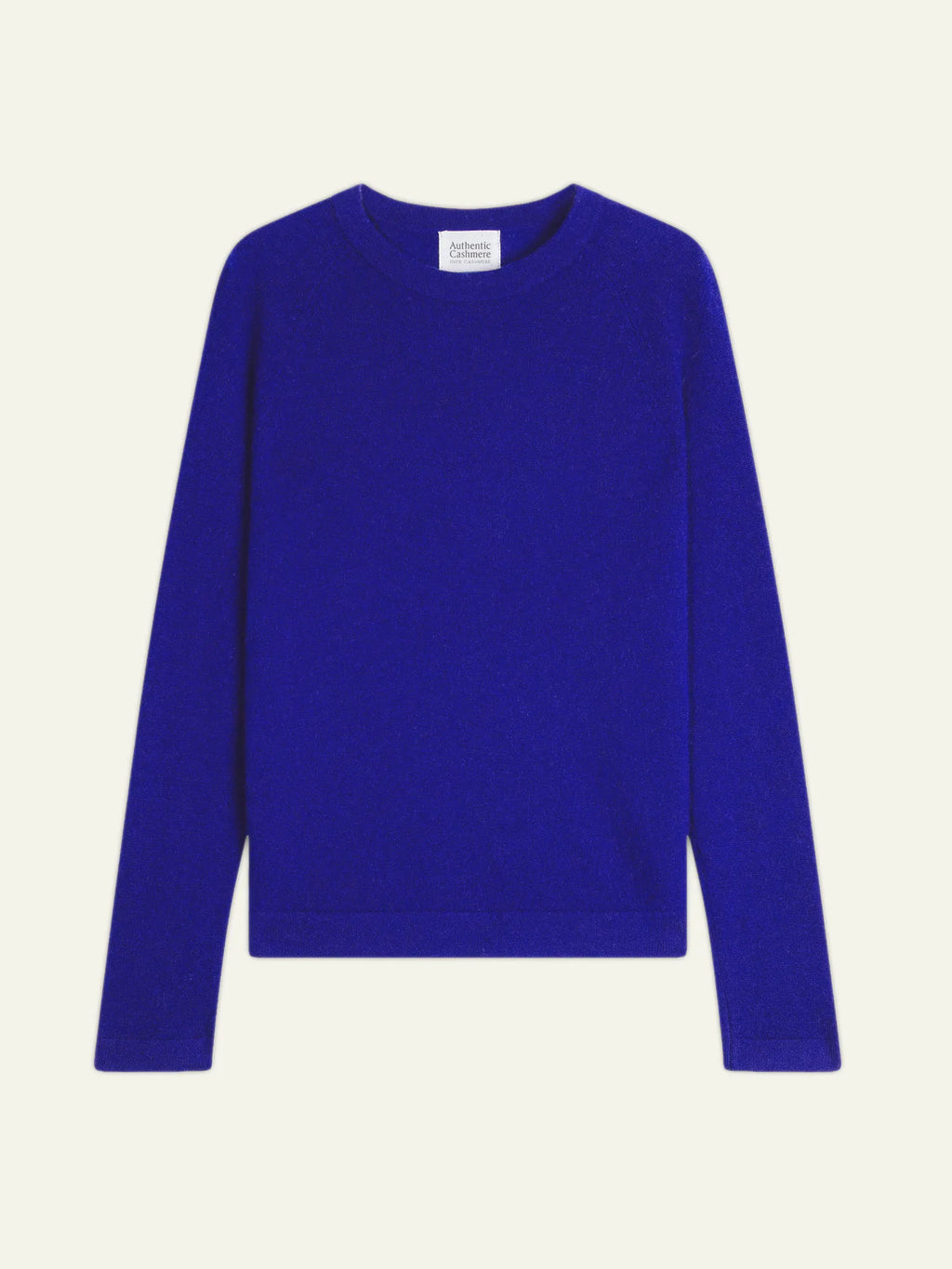 ECRIN pull col rond indigo