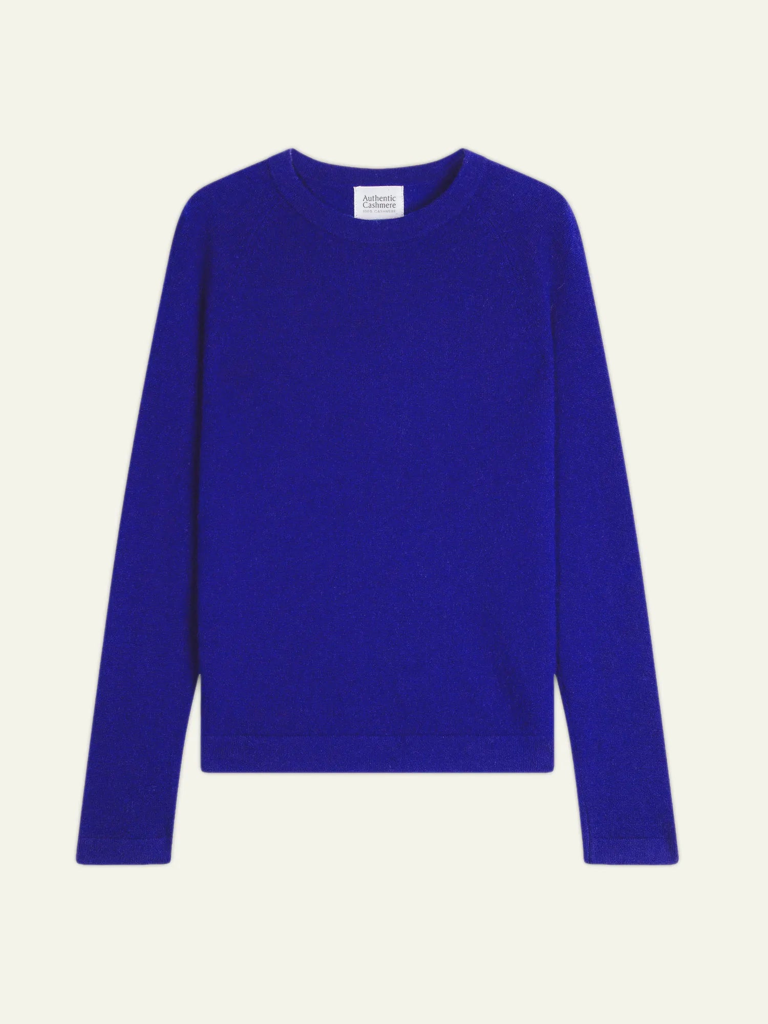 ECRIN pull col rond indigo