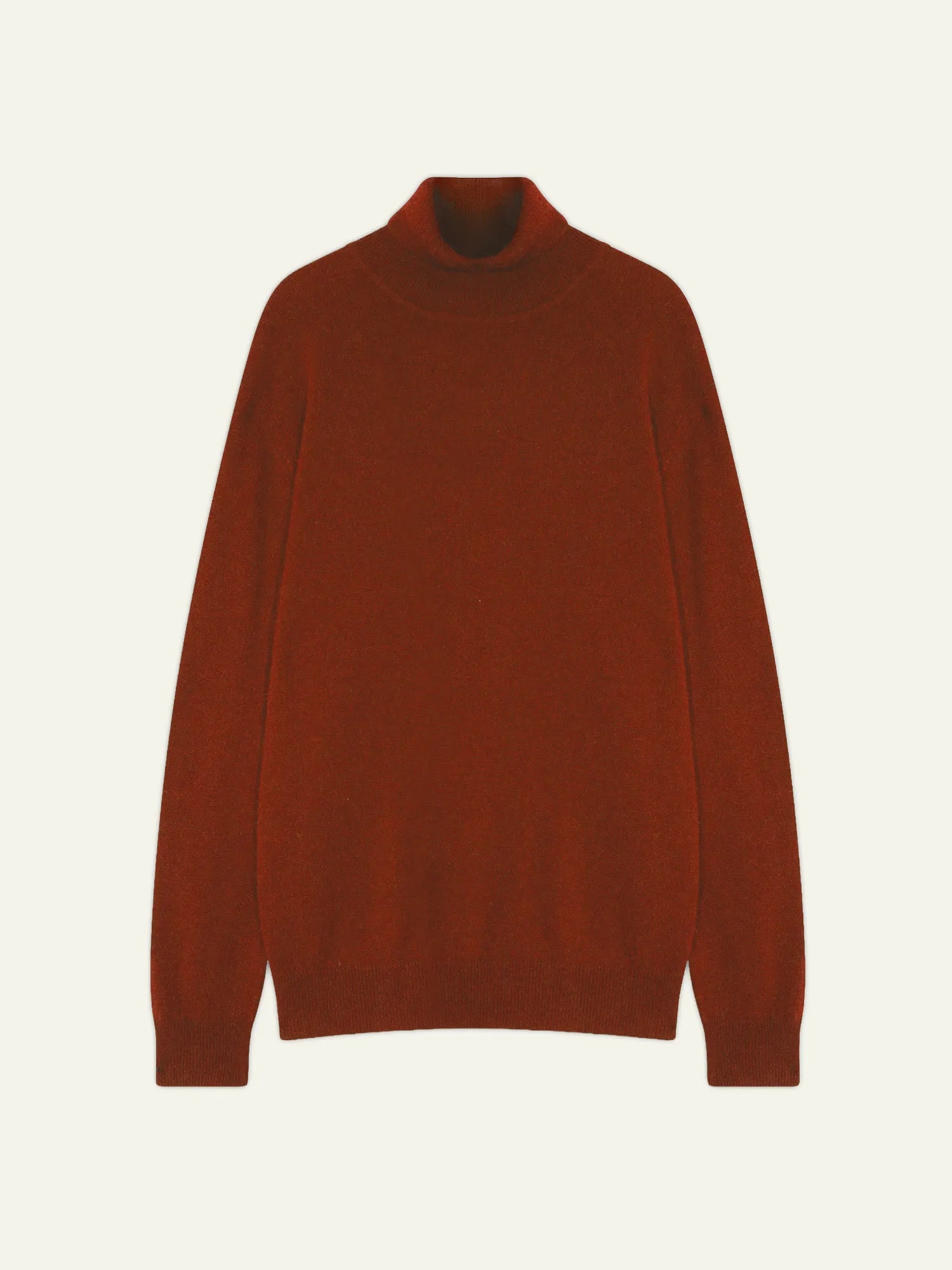 BANGE Pullover Rollkragen Eichhörnchenbraun