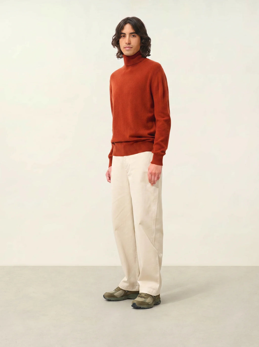 BANGE Pullover Rollkragen Eichhörnchenbraun