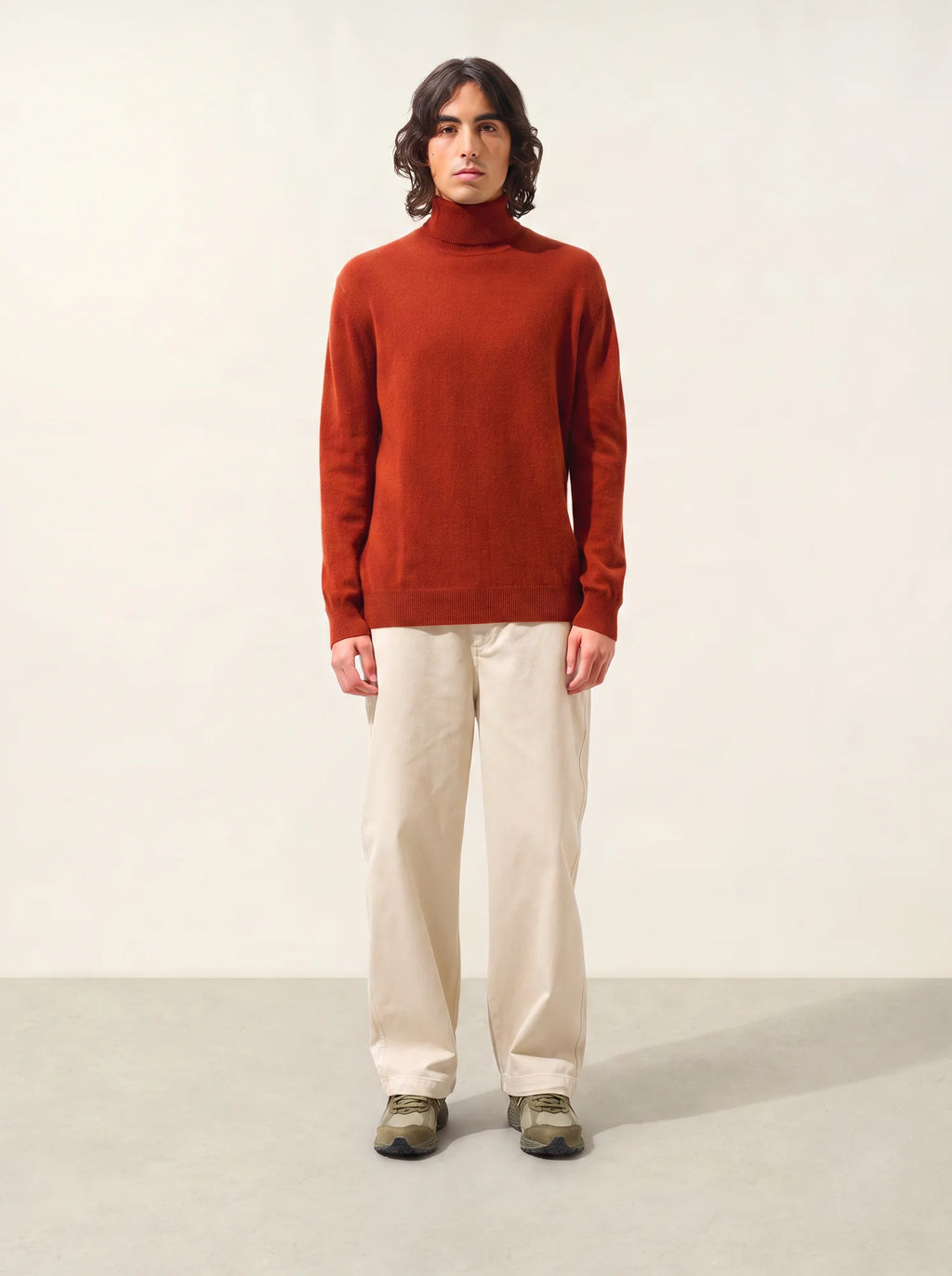 BANGE Pullover Rollkragen Eichhörnchenbraun
