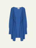 CHÉSERY Veste Longue Bleu Électrique