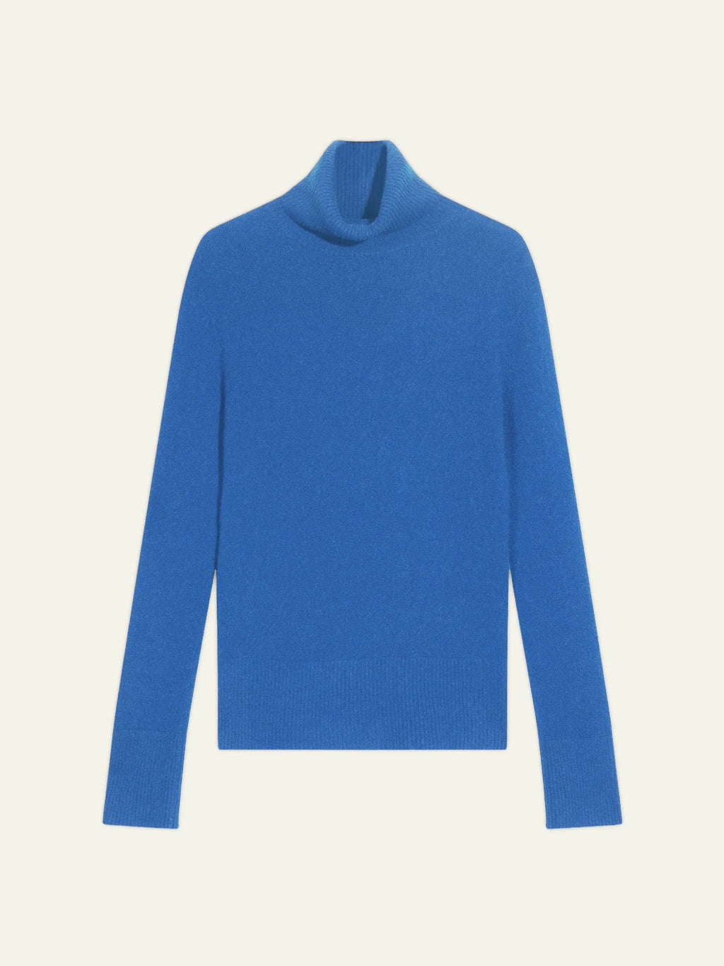 FORNET pull col roulé bleu électrique