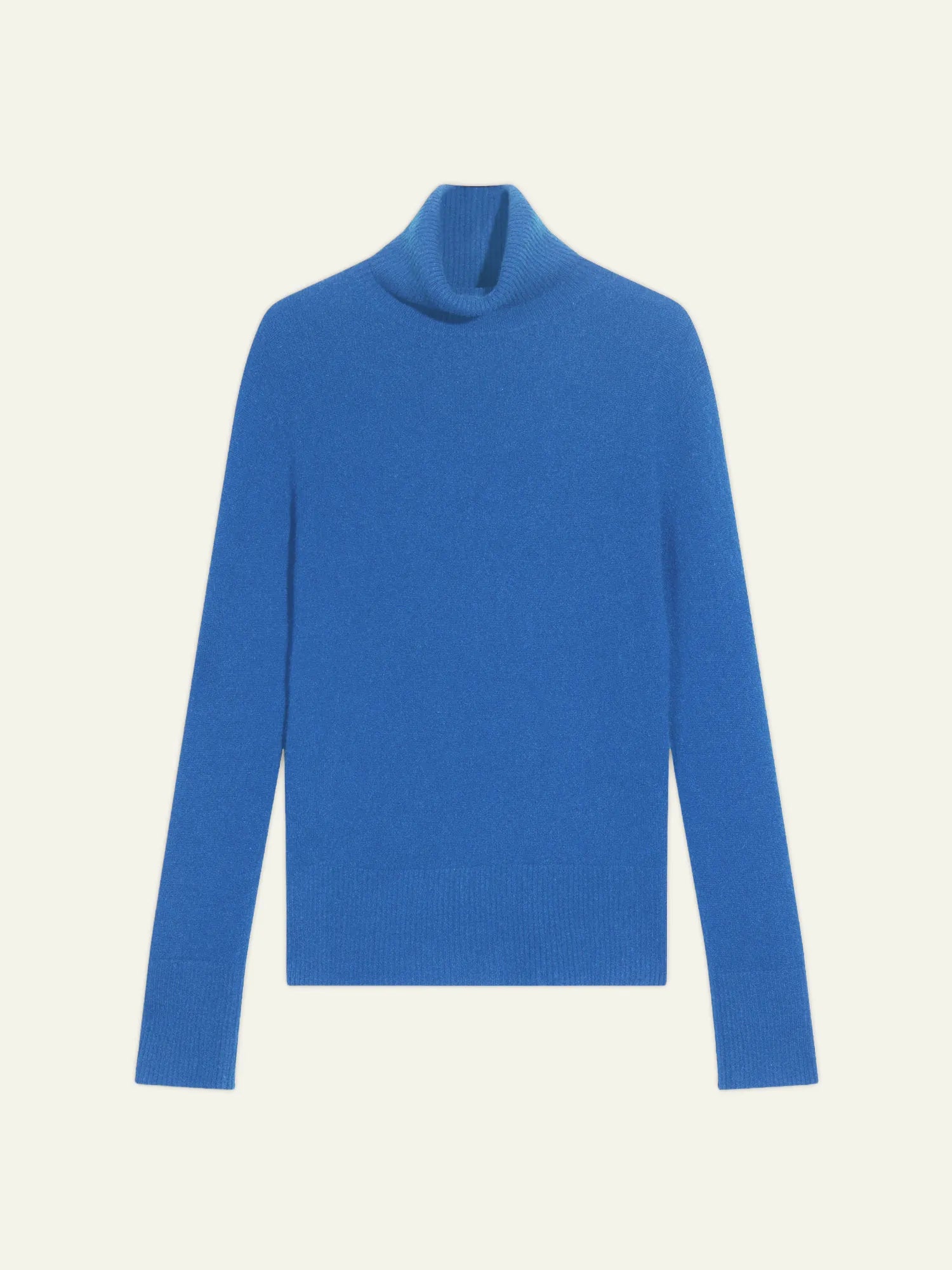 FORNET pull col roulé bleu électrique